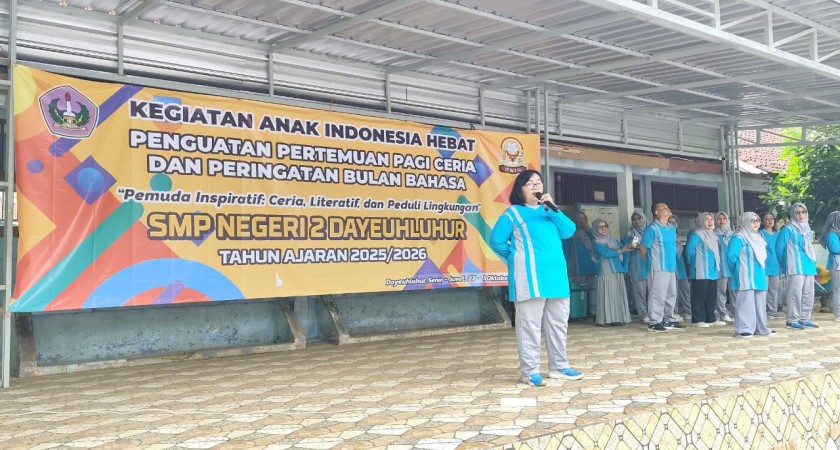 SMP Negeri 2 Dayeuhluhur Gelar Pekan Inspiratif: Padukan Semangat Sumpah Pemuda, Literasi, dan Kepedulian Lingkungan
